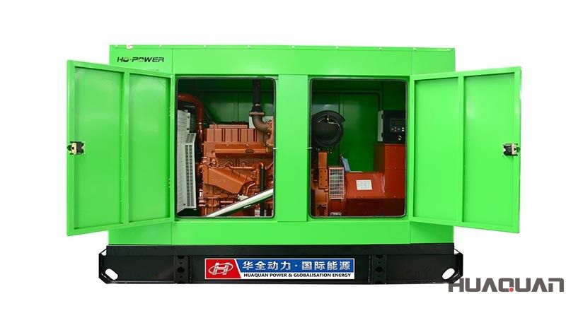 華全動力120kw柴油發電機組于1月8號發往東營