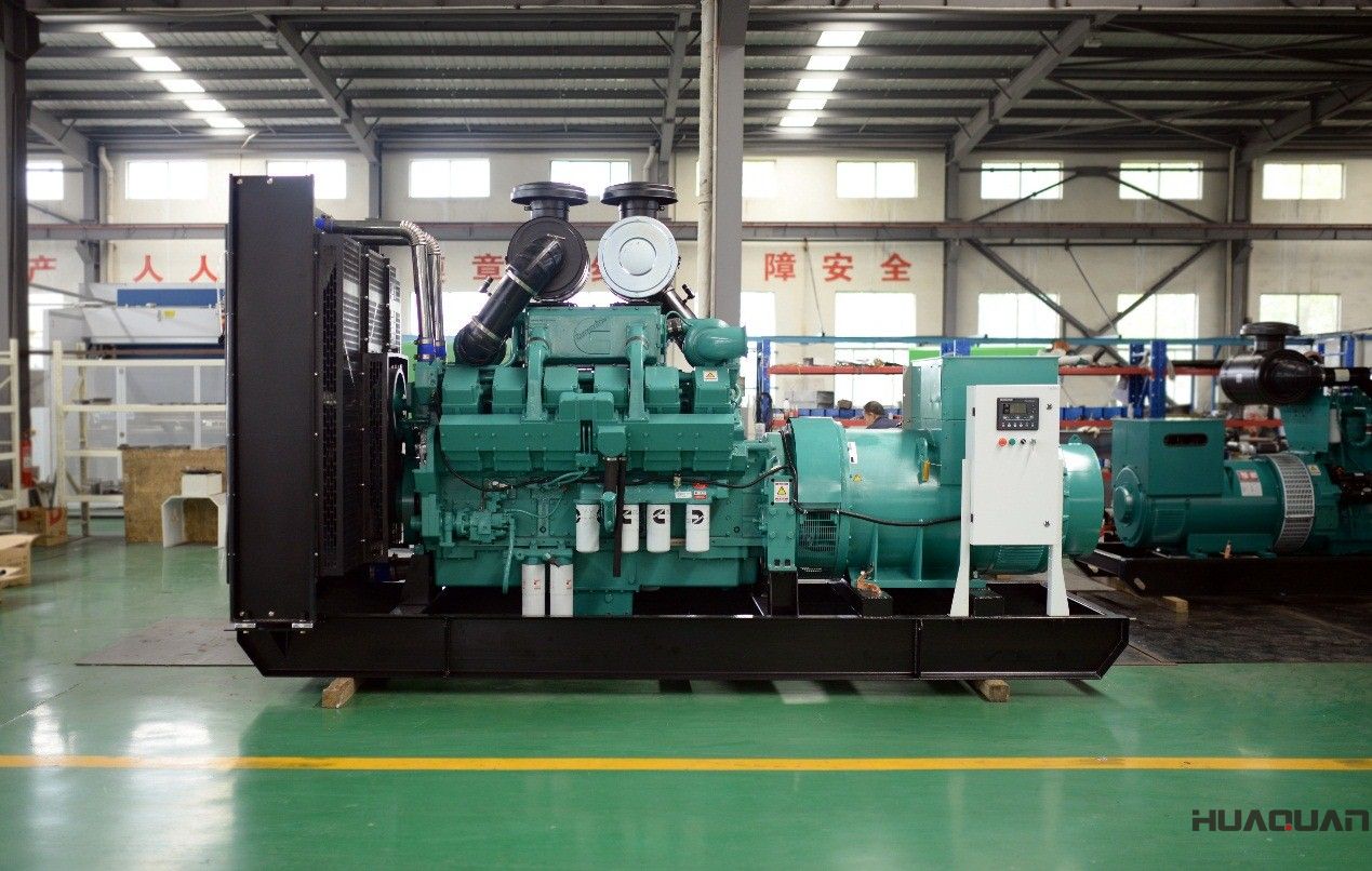 山東濰坊客戶采購的600kw柴油發電機組于1月24日發貨