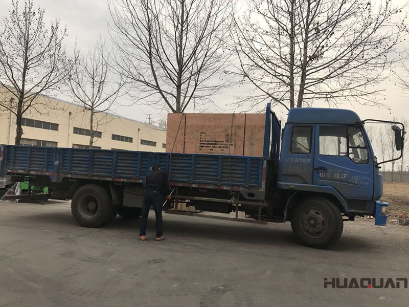 一臺(tái)HQ40NF的沼氣發(fā)電機(jī)組在3.29號(hào)發(fā)往河南省新鄭市