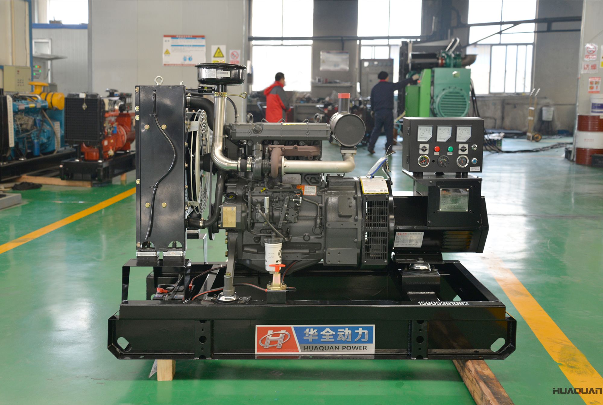 2018年4月25日華全動(dòng)力30kw柴油發(fā)電機(jī)組發(fā)往廣東深圳