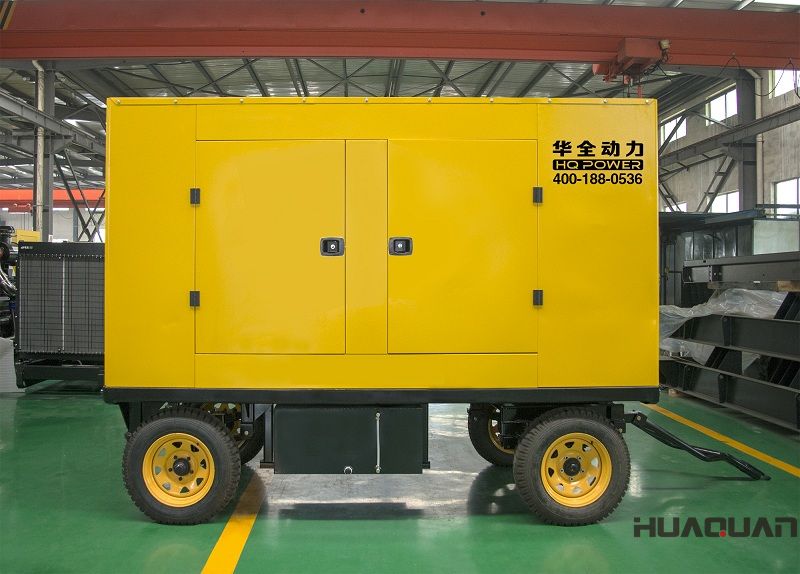5月11日一臺(tái)400kw移動(dòng)拖車發(fā)電機(jī)組從華全順利發(fā)往廣東省韶關(guān)