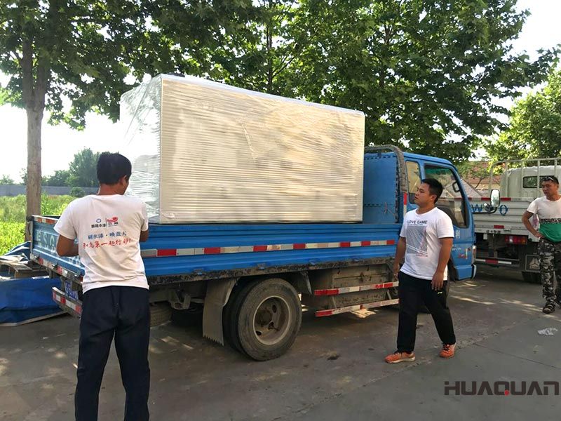 一臺(tái)HQ80GF靜音箱發(fā)電機(jī)組在6.3號(hào)發(fā)往廣東省深圳市