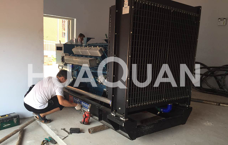 英國550kW發電機組電站項目